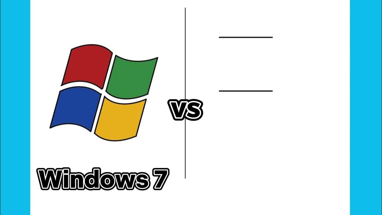 how to draw windows 7 vs windows 11 // windows logo drawing for ...