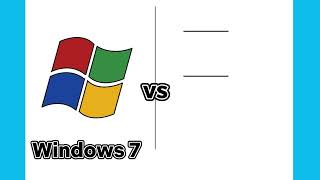 how to draw windows 7 vs windows 11 // windows  logo drawing for beginners