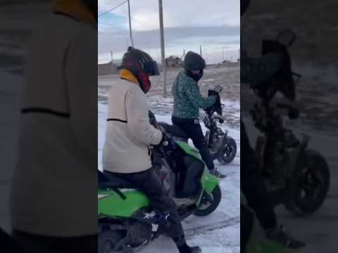дрифт на мопеде
