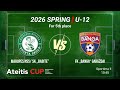 Marupes NSS SK Babite Vs FK Banga Gargždai Ateitis CUP 2026 SPRING U 12 Sportima II