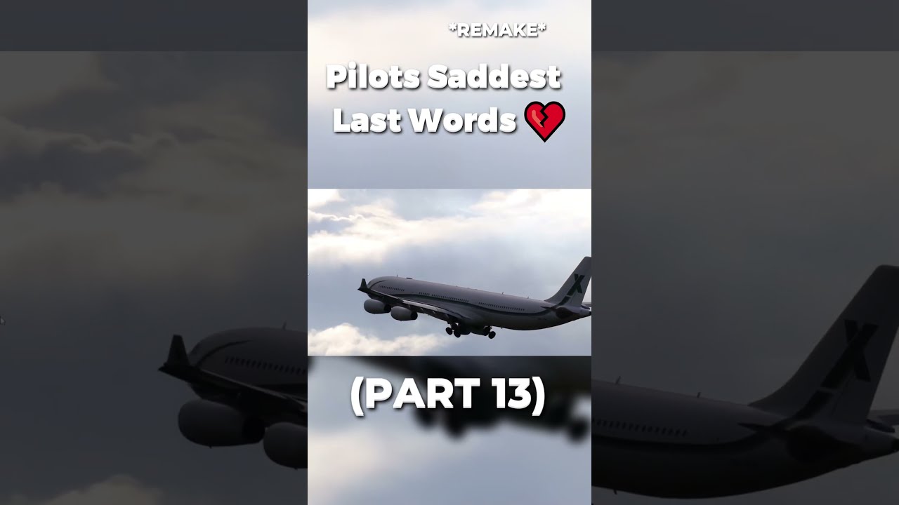 Pilots Saddest Last Words PART 13 Planes Piloteyes737 Avgeek Aviation Sad Landing Airline