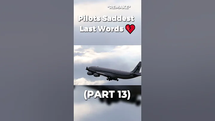 Pilots Saddest Last Words 💔 [PART 13] #planes #piloteyes737 #avgeek #aviation #sad #landing #airline