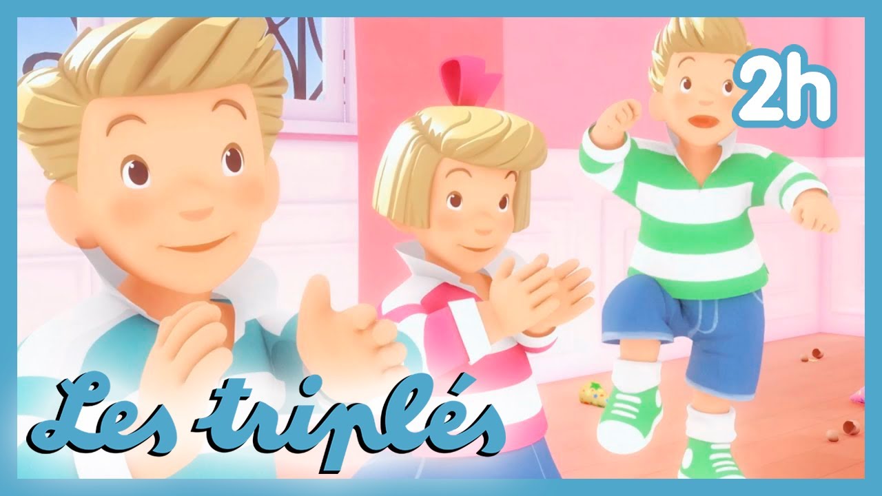 Les Triplés 🩷 - Compilation de 2h 🤩 - YouTube