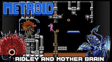 Metroid 100% Playthrough Ep 3 - Ridley and Mother Brain - Timestamps in Description