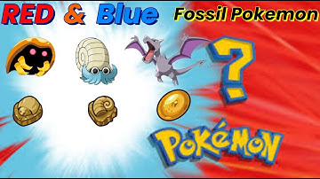 Pokémon Red & Blue - Getting The 3 Fossil Pokémon