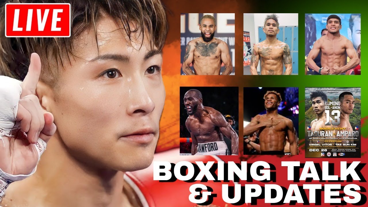 🔴LIVE Boxing Talk & Updates! Kumong Bolanon 13 Way of the Champions