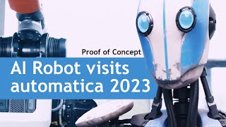AI Robot visits automatica 2023!