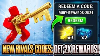 ALL 2 NEW *SECRET CODES* IN RIVALS + *GLITCHES* | (Roblox Rivals Codes)