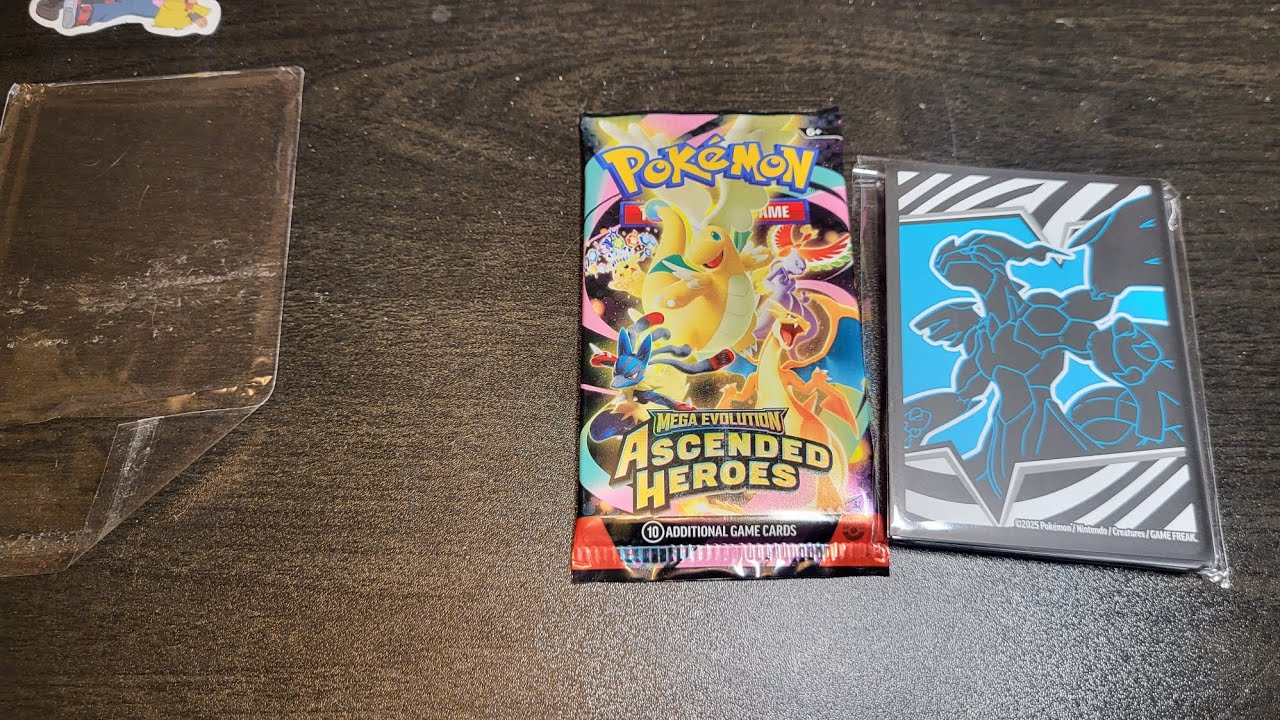Pokemon ascended heroes and mystery black bolt pack opening 