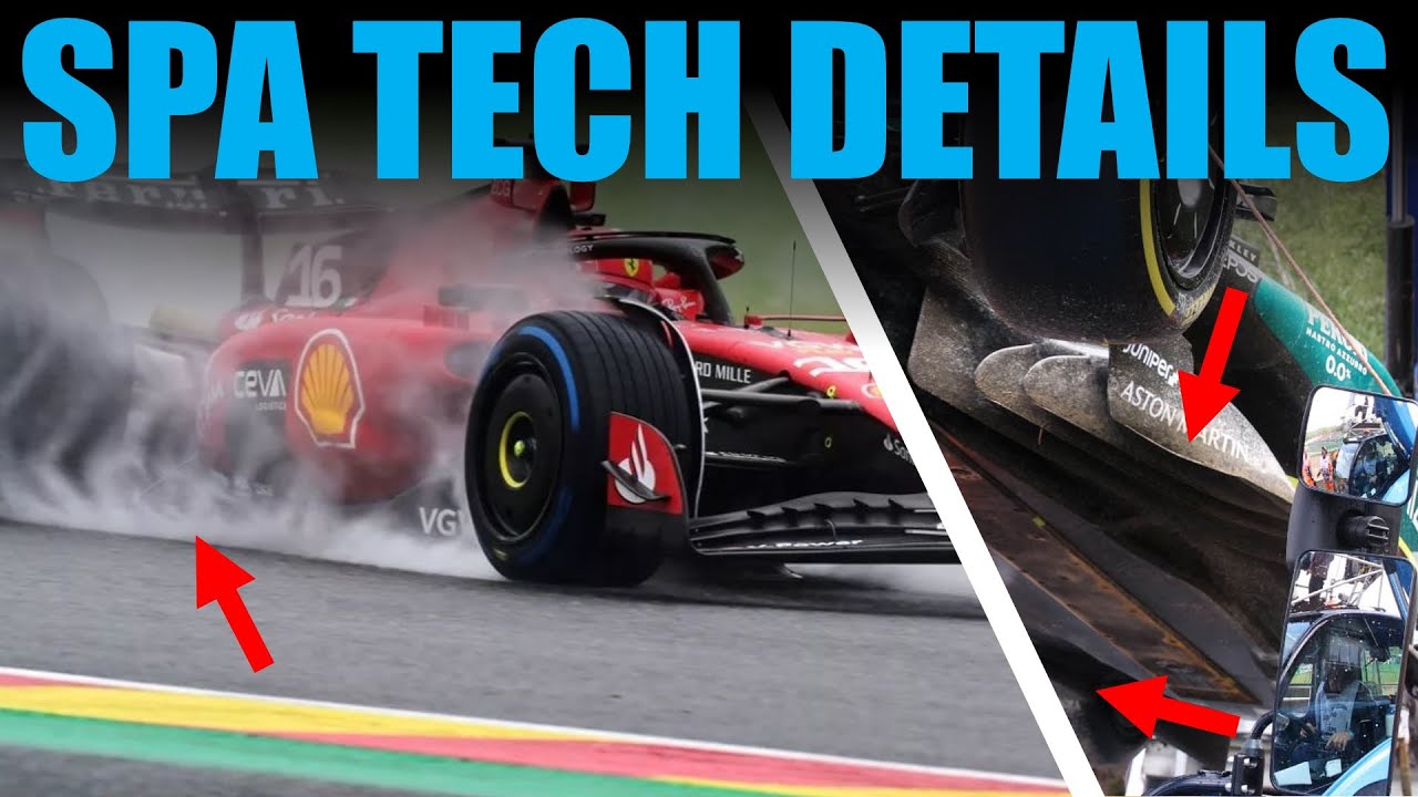 F1 2023 - R13 Belgium GP - Tech Details - YouTube