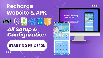 Recharge Web Code And Apk | Laravel Famework  | Best Recharge App Code |Source Code @cwpsolution