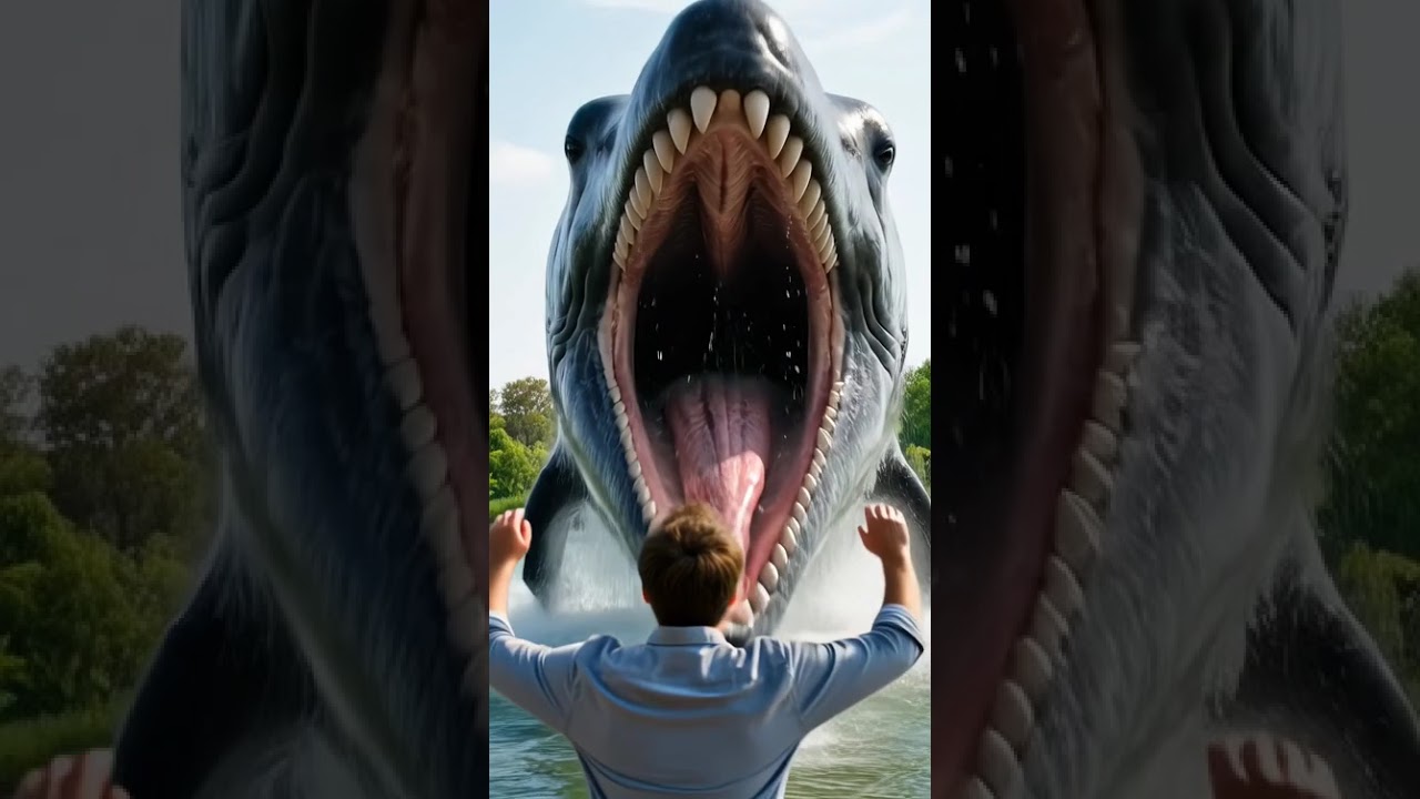 WHALE EATS A MAN 😱🐋 SHOCKING OCEAN MOMENT YOU WONT BELIEVE 🌊🔥 