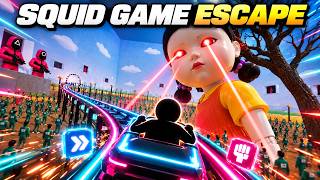 4K Immersive Interactive Warm-up | SQUID GAME Roller Coaster |  Viral