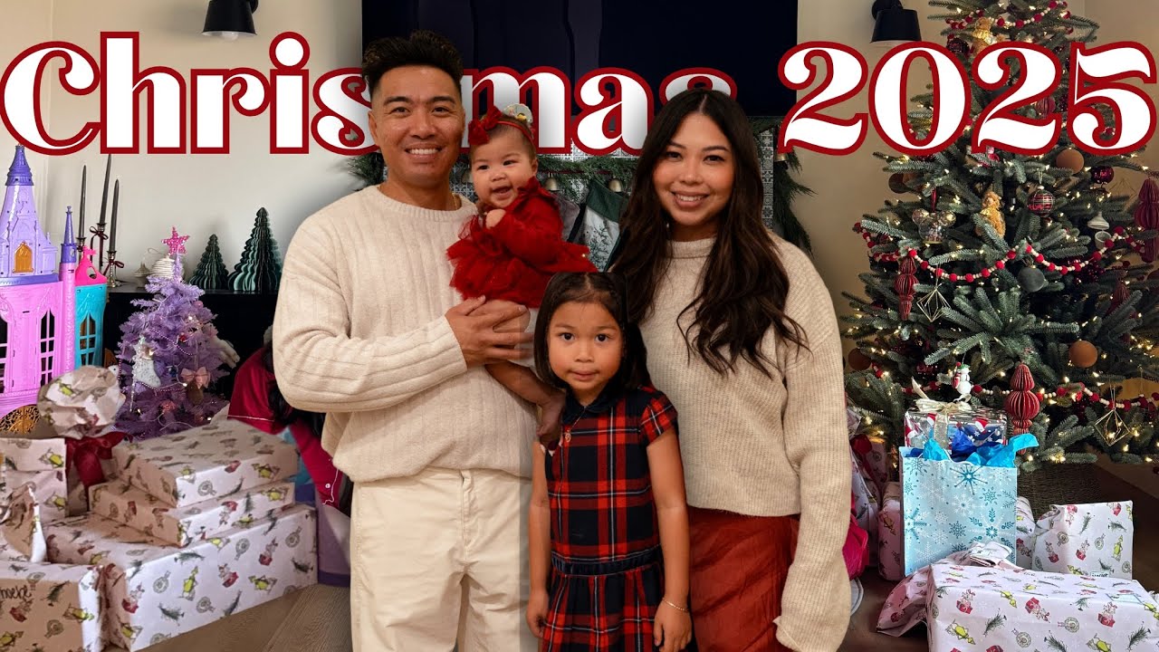 Ferrer Family Christmas Eve + Christmas Morning Vlog 🎁🎄
