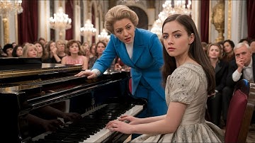 A simple woman is forced to play the piano to make fun of her, but her talent is Astonishing...