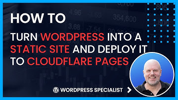 Make WordPress Static on Cloudflare Pages