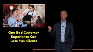 Customer Service Speaker Scott Greenberg - One Bad Customer Experience Can Lose You Clients