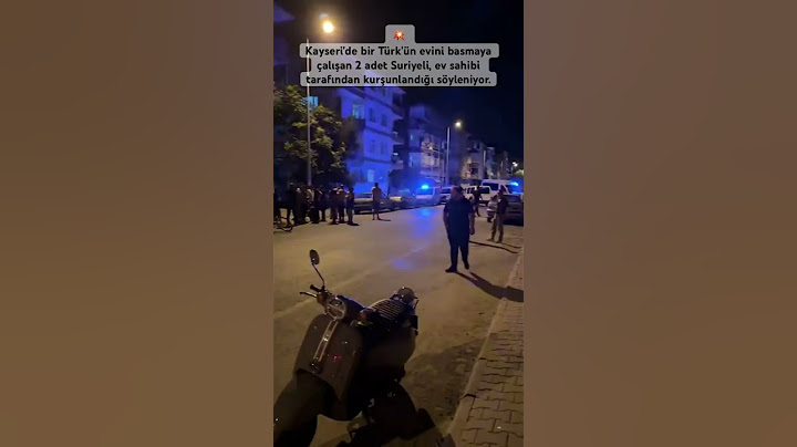 💥 Kayseri'de bir Türk'ün evini basmaya çalışan 2 adet Suriyeli, ev sahibi tarafından kurşunlandı.