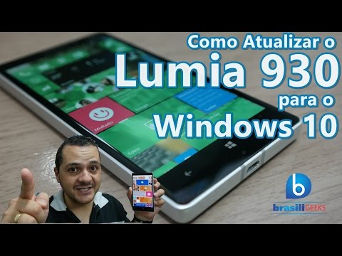Como Atualizar o Lumia 930 para o Windows 10 (versão final)