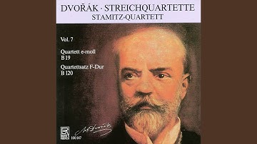 String Quartet No. 4 in E Minor, B. 19: III. Allegro con brio