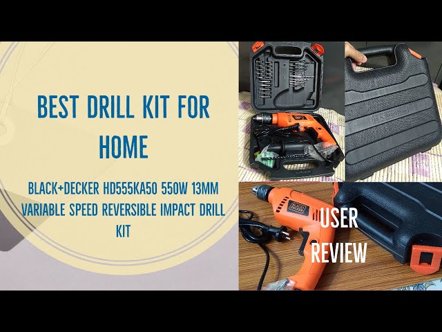 Black & Decker 13MM Impact Drill HD555K – AHPI