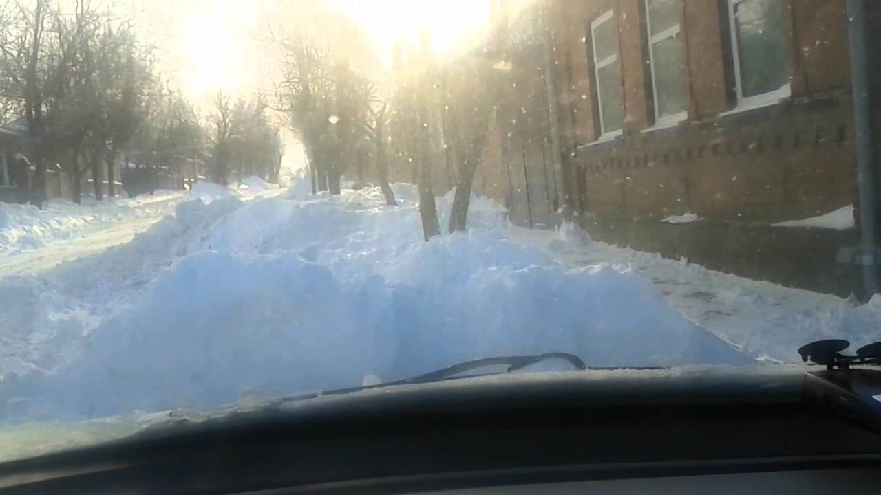 лада калина очень холодный запуск - YouTube