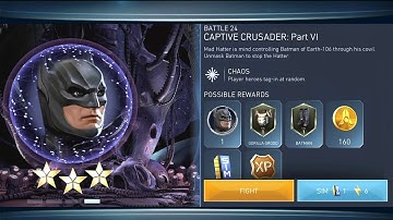 Gameplay Battle #04 Normal Difficulty - Injustice 2 Mobile