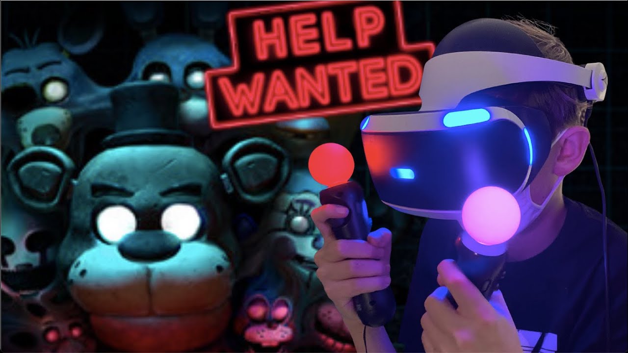 Je Joue a Fnaf Help Wanted En VR (J'ai eu trop peur)