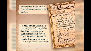 MUHAMMAD IBN MUSA AL-KHWARIZMI :- GRAND FATHER OF ALGORITHM algorithm islamicworld mathematician