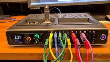 ųTracer (uTracer) tube tester/curve tracer with custom designed heater supply