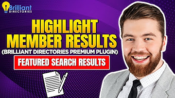 Highlight Member Results (Brilliant Directories Premium Plugin) ✳️ Featured Search Results