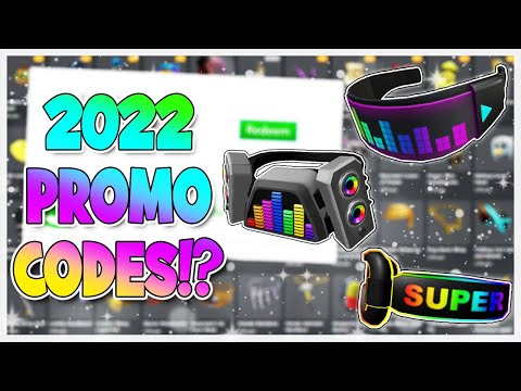 9* CODES!? ALL NEW ROBLOX PROMO CODES!? | 2022 NEW FREE ITEMS AND EVENTS!?