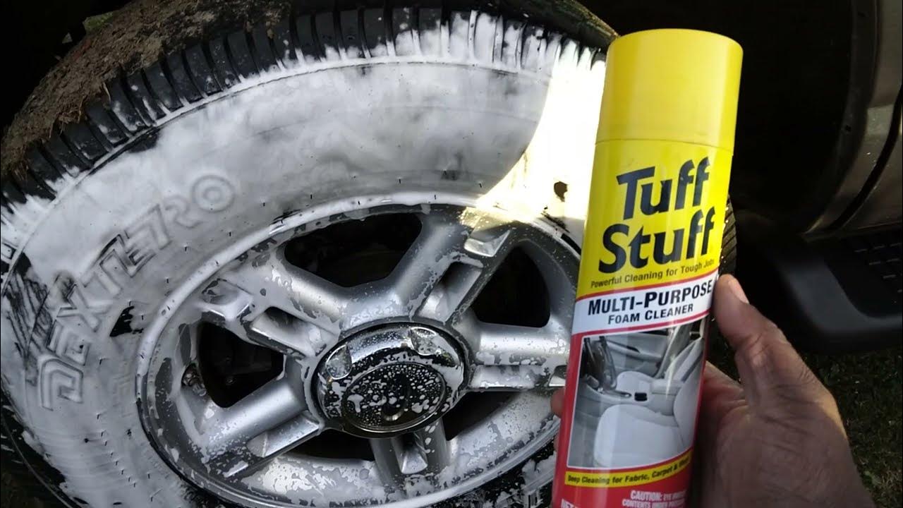 tuff stuff all purpose cleaner will this eat the browning off tires 