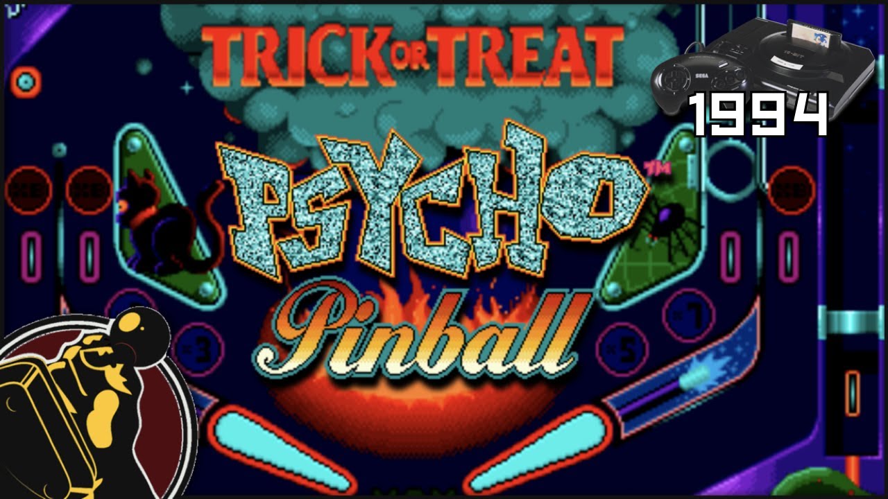 Psycho Pinball Trick Or Treat (Sega Mega Drive, 1994) FlipperFreitag