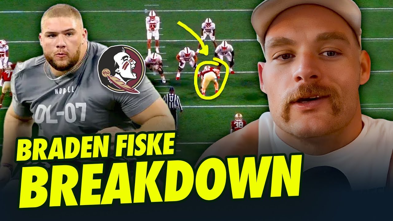 Florida State DT Braden Fiske Film & Combine Recap | Beau Allen Breakdown