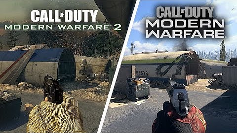 Scrapyard Map Comparison - Modern Warfare 2 vs Modern Warfare 2019
