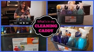 What's In My Cleaning Caddy