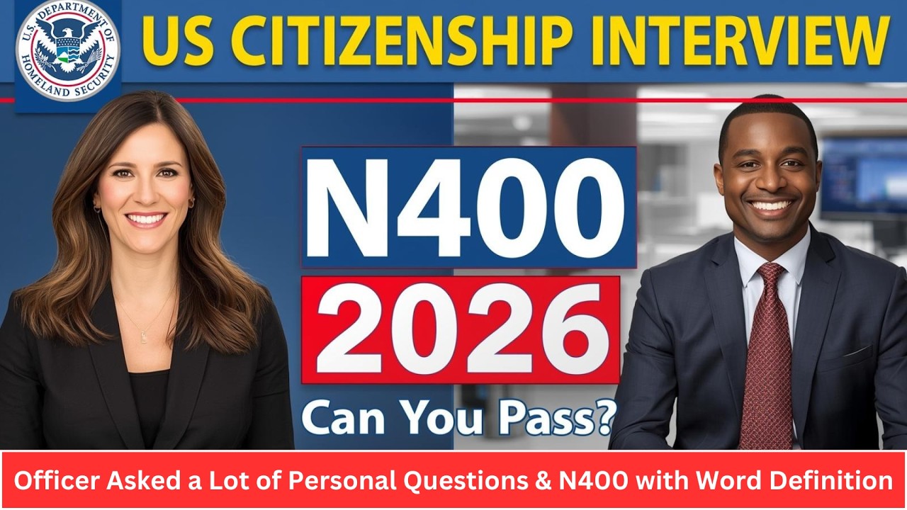 Вопросы и ответы для собеседования по форме N-400 — Как сдать тест на гражданство США в 2026 году...