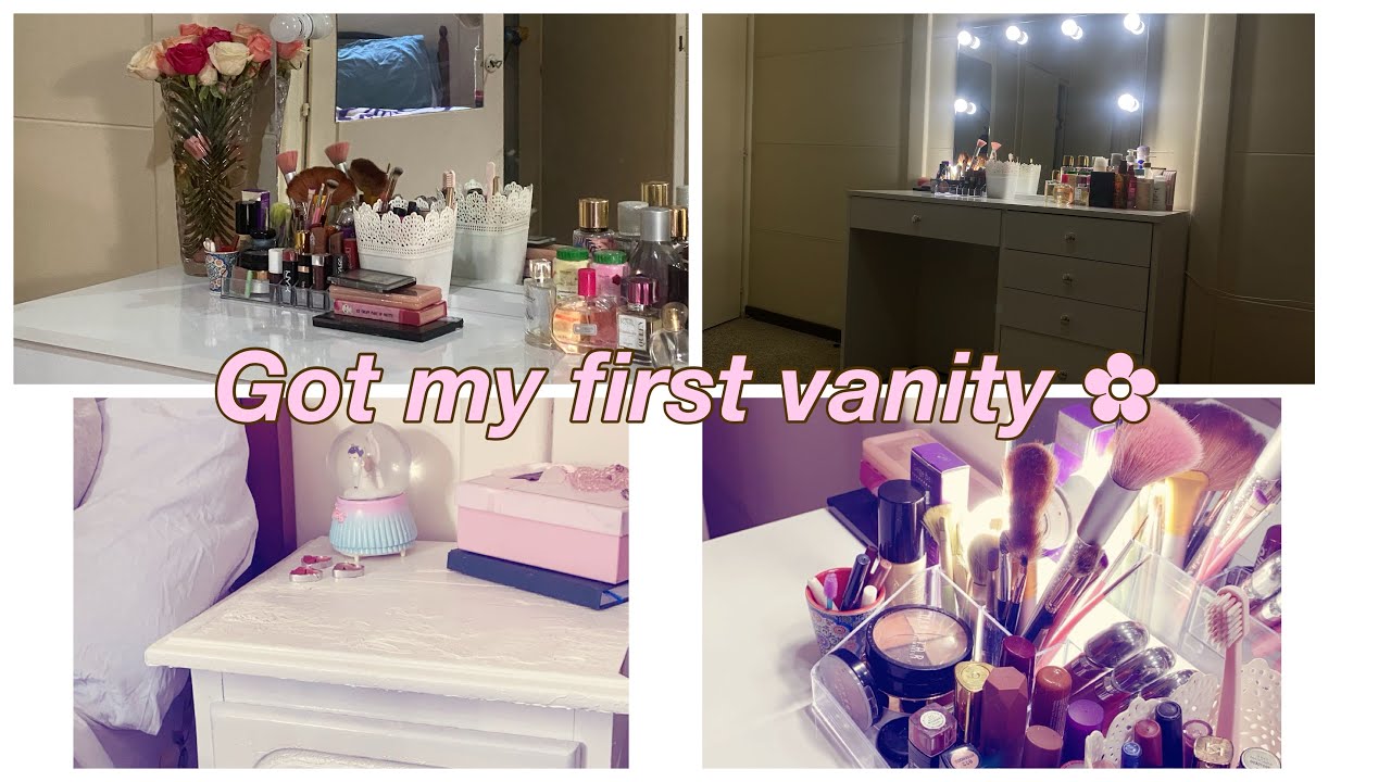 Room tour ✨💕, room makeover 💝( m so bad f sbagha 💔🥲, chrit kwafouz wla table de nuit wla placard 🤌🏻)