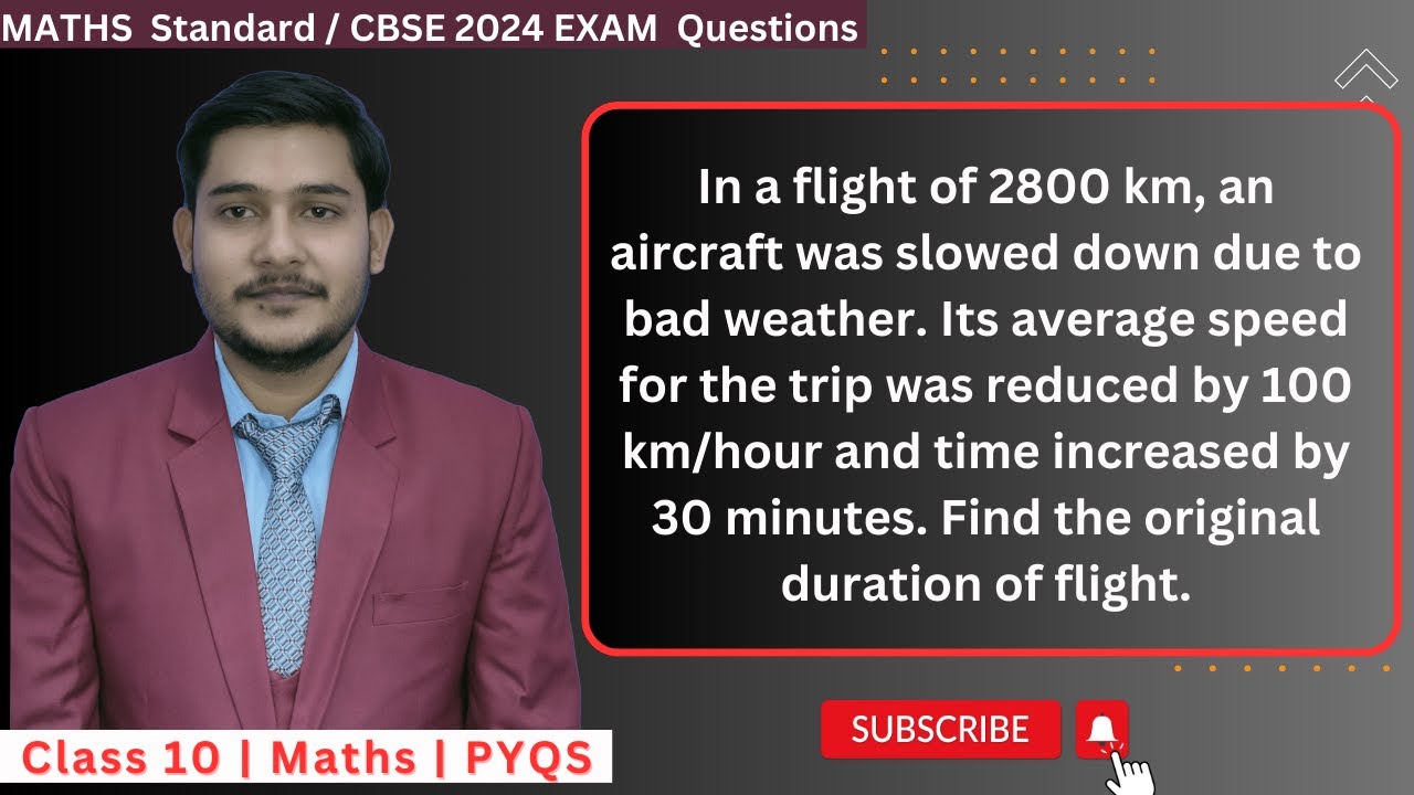 In a flight of 2800 km, an aircraft was slowed down due to bad weather. Its average speed for the tr