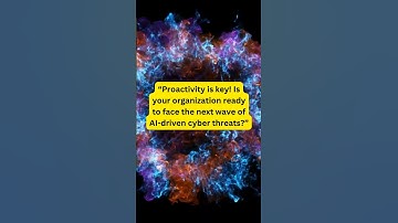 AI Cybersecurity: Are You Prepared? #shorts #cybersecurity