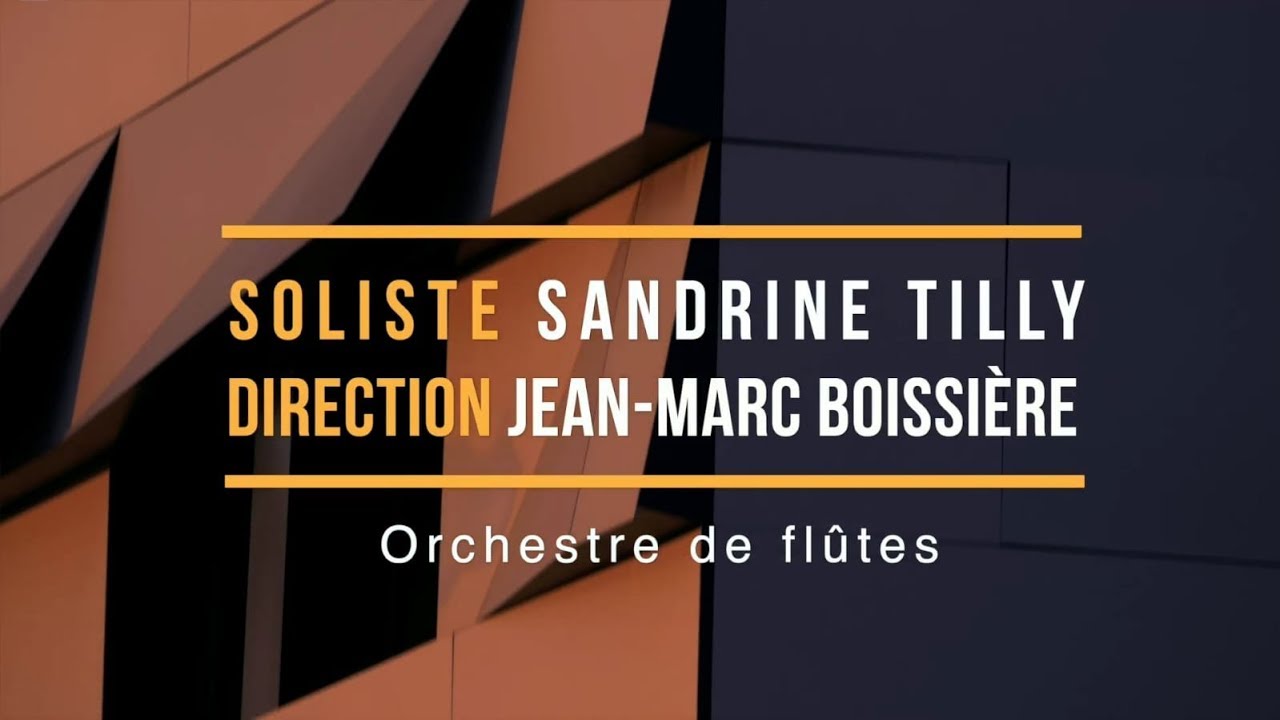Master Class de Sandrine Tilly & concert avec Orchestre de flûtes au Conservatoire d'Aix-en-Provence