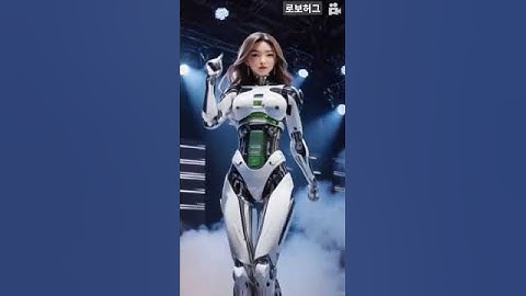 아름다운 휴머노이드 로봇 #humanoid #aiart #로봇