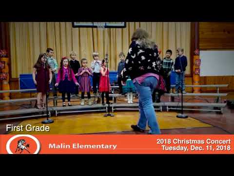 Malin Elementary School Christmas Concert 12-11-2018