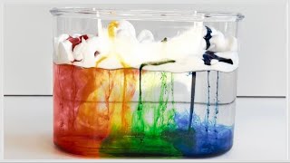 STEAM Activity - Shaving Creme Rain Clouds