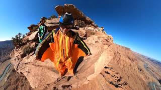 Wing Suit Supergorgeous in Moab UT with a Tip from the pro.