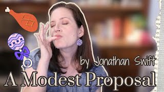 A Modest Proposal by Jonathan Swift || satire, parody, and a great recipe to serve children