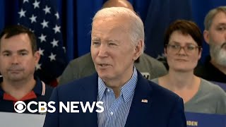 Biden courts steelworkers in Pittsburgh