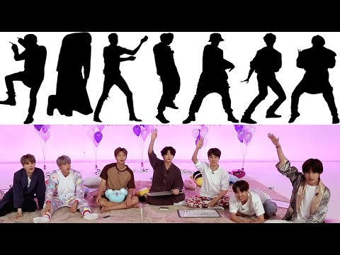 【BTSシルエットクイズ】どの曲の誰ｗ【日本語字幕】
