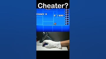 Cheater Robot vs Spam Trap in Geometry Dash #gd #geometrydash #shorts